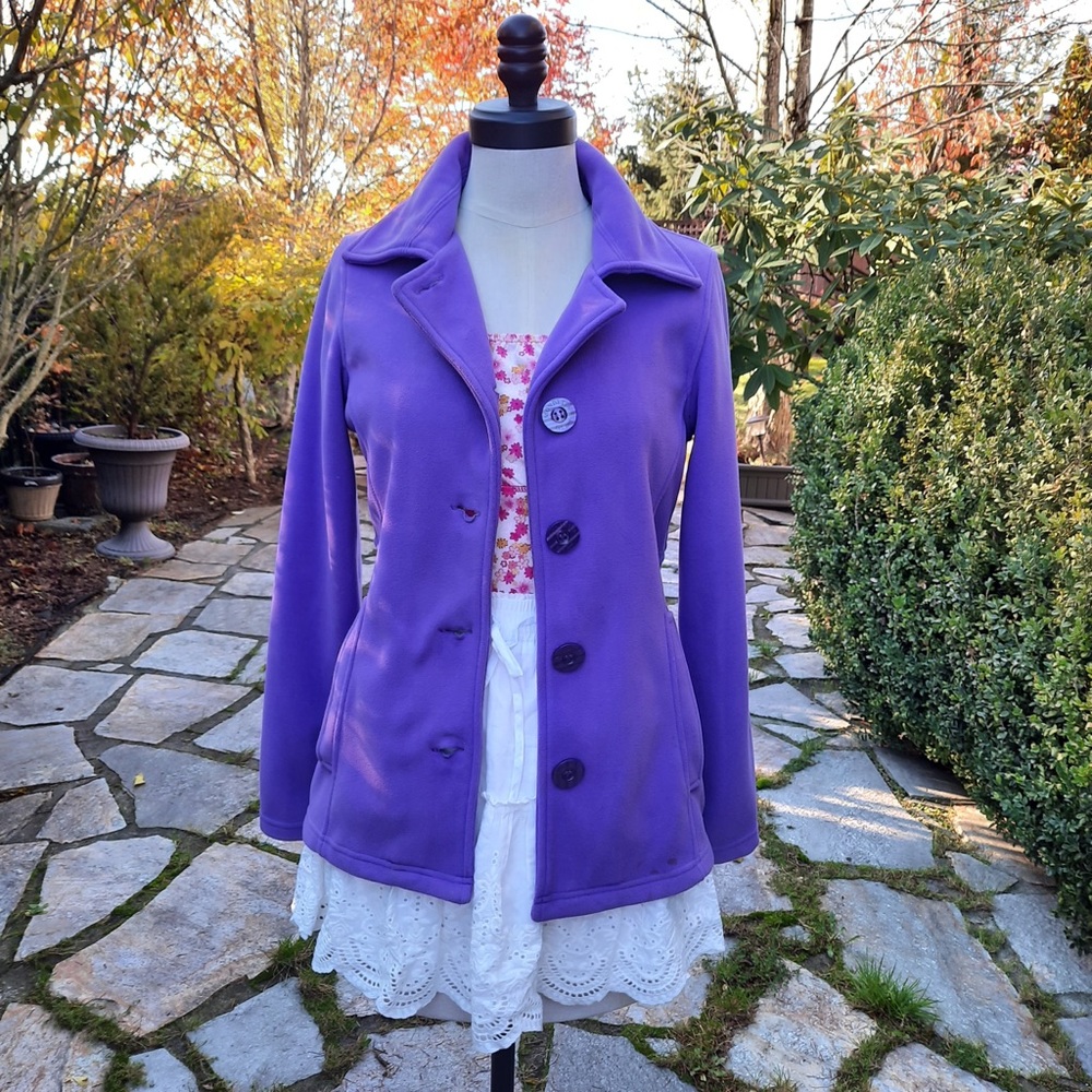 Beautiful Purple Peacoat